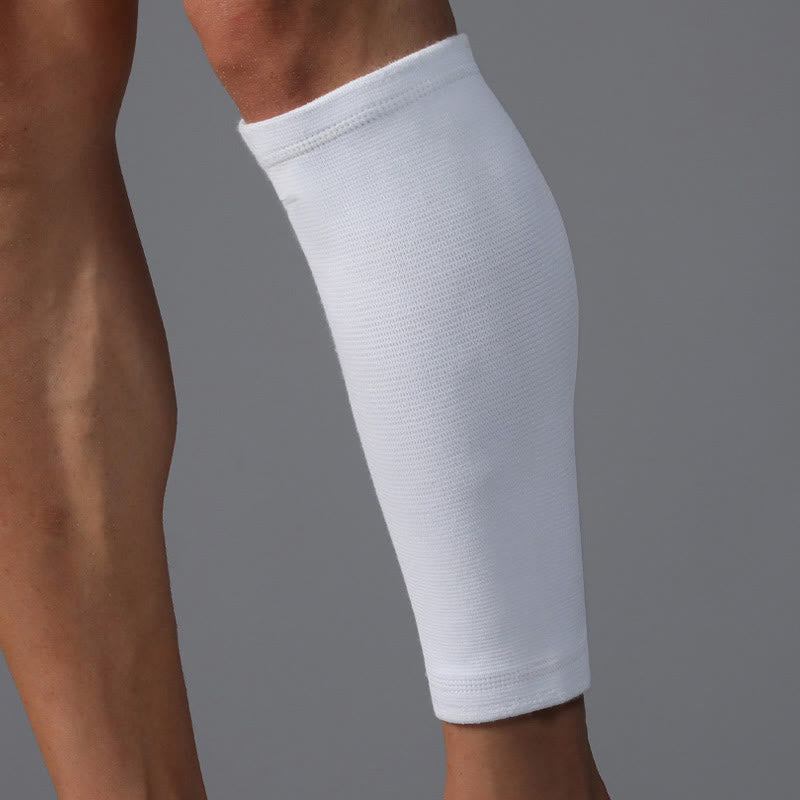 Plus Size White Calf Compression Sleeves - image 4