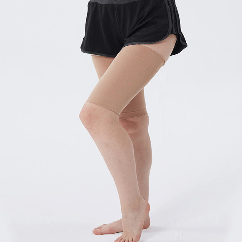 Bundle Plus Size Thigh Sleeves + Knee High Compression Socks - image 5