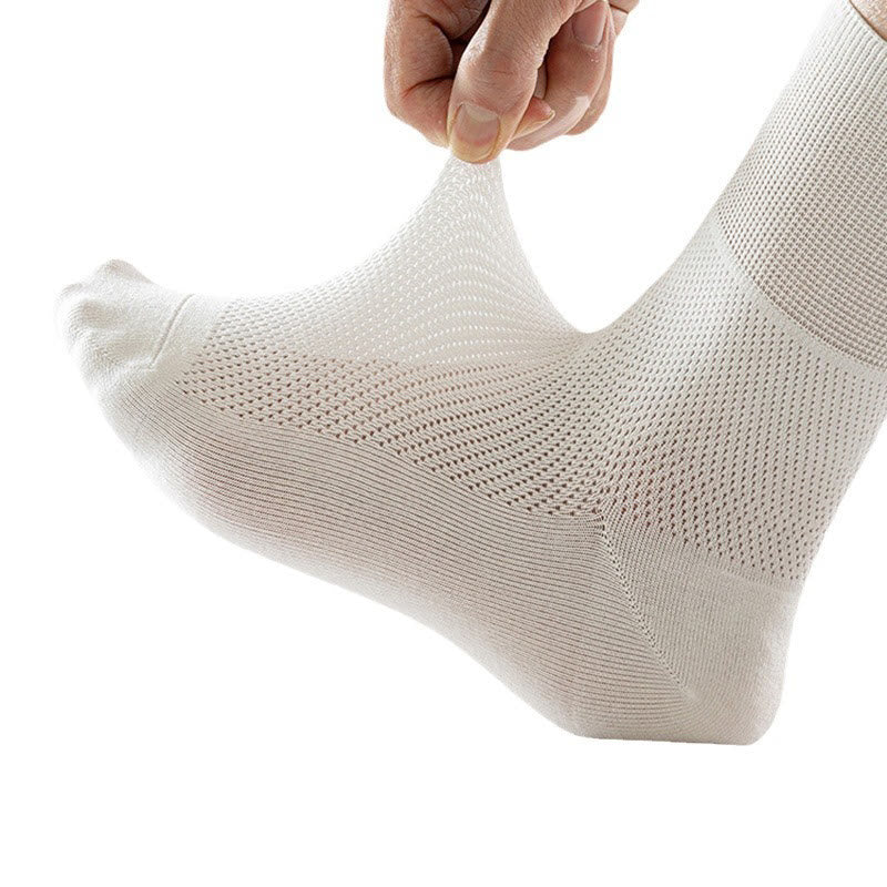 Elegant Solid Color Quarter Socks(8 Pairs) - image 7