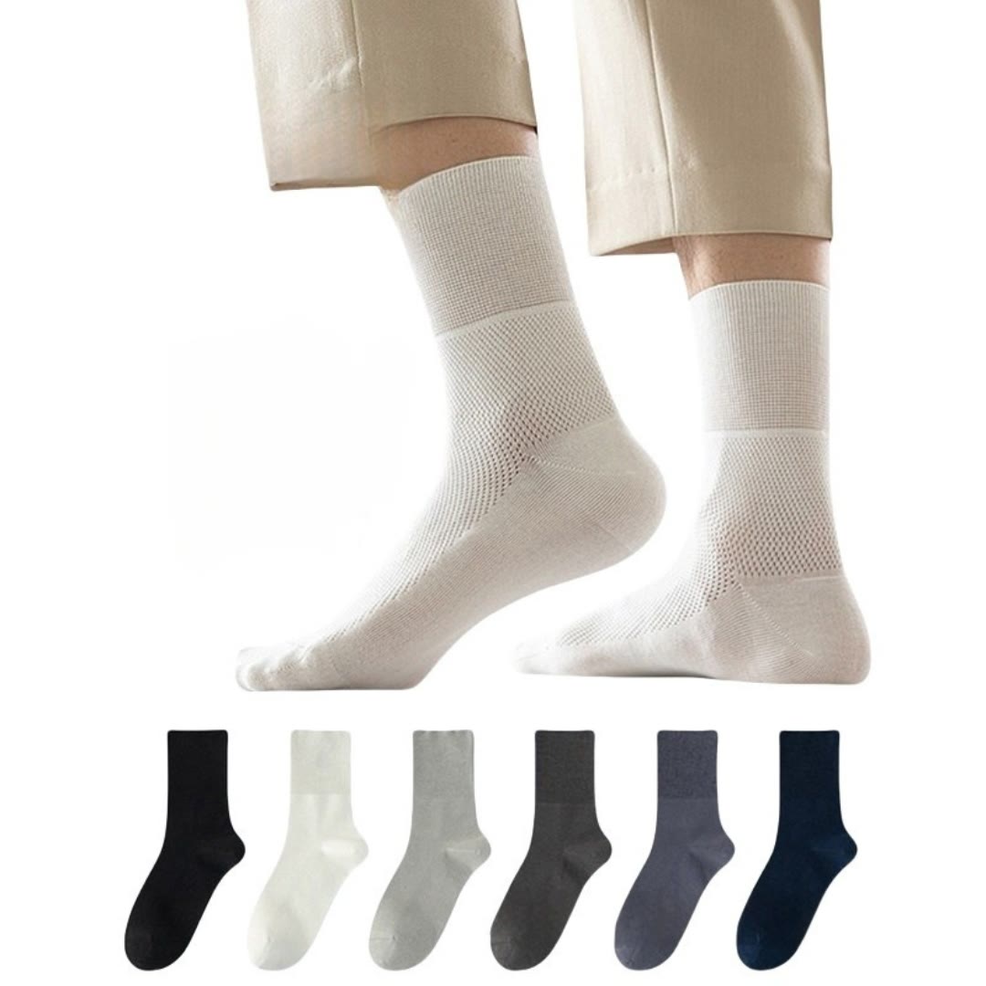 Elegant Solid Color Quarter Socks(8 Pairs) - Multicolor*2 - EU38-50(US5-15) - image 0