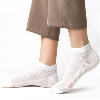 Extra Large Ankle Socks(10 Pairs) - White - EU45-50(US11-15) - image 4