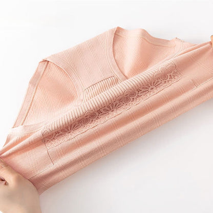 Cotton High Waist Jacquard Breathable Brief(3 Packs) - image 8