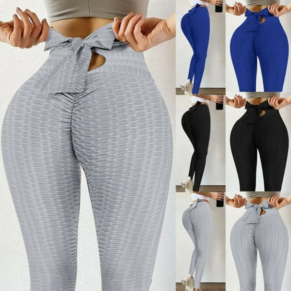 Bow Bubble Butt Lifting Sports Legging - image 2