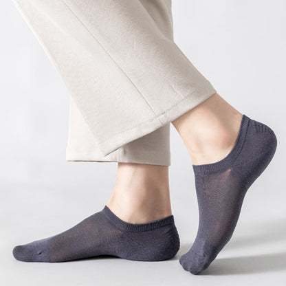 Mesh Soft Cotton No Show Socks(5 Pairs) - image 5