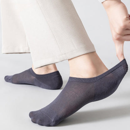 Mesh Soft Cotton No Show Socks(5 Pairs) - image 4