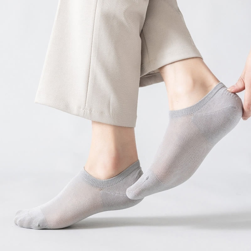 Mesh Soft Cotton No Show Socks(5 Pairs) - image 1
