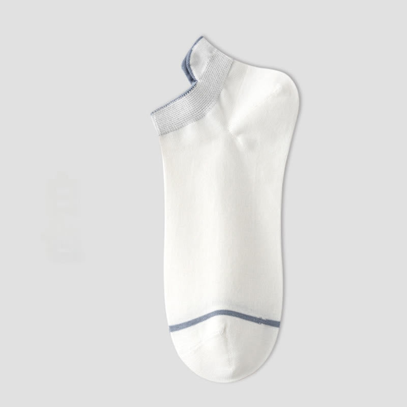 Antimicrobial Ankle Socks(5 Pairs) - White - EU39-45(US6-11) - image 13