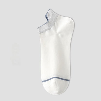 Antimicrobial Ankle Socks(5 Pairs) - White - EU39-45(US6-11) - image 13
