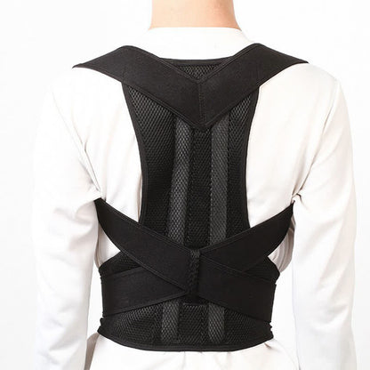 Posture Correction Belt Back Shoulder Brace(2 Packs) - Black - 3XL - image 5