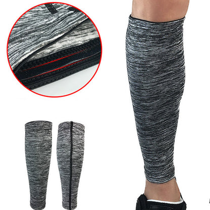 Plus Size Grey Calf Compression Sleeves - image 6