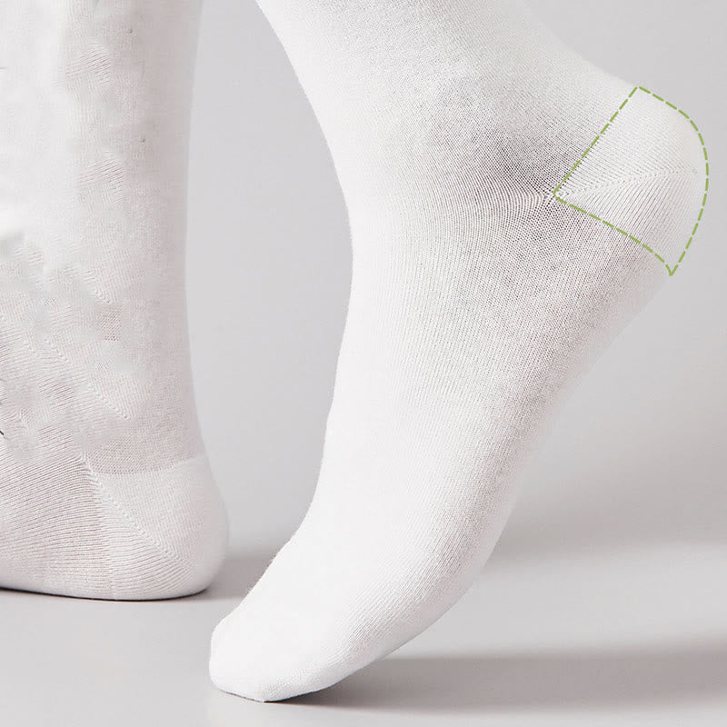 Stylish Cotton Quarter Socks(5 Pairs) - image 8