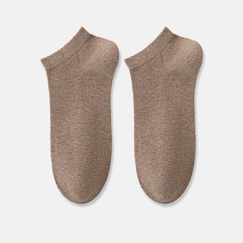 Seamless Process Ankle Socks(8 Pairs) - Khaki - EU39-45(US6-11) - image 10