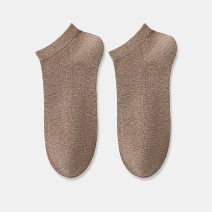 Seamless Process Ankle Socks(8 Pairs) - Khaki - EU39-45(US6-11) - image 10