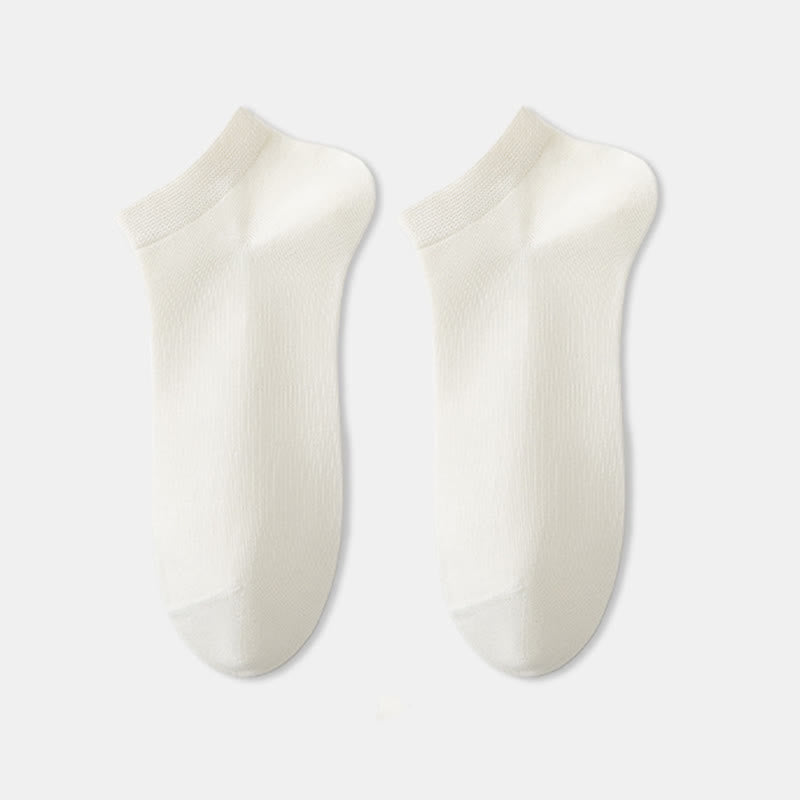 Seamless Process Ankle Socks(8 Pairs) - White - EU39-45(US6-11) - image 13