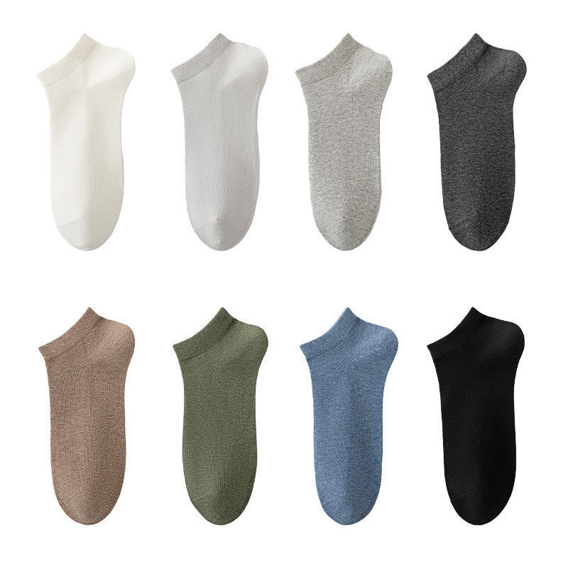 Seamless Process Ankle Socks(8 Pairs) - Multicolor - EU39-45(US6-11) - image 11