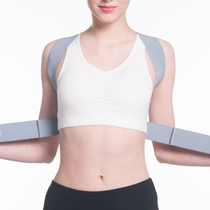 Gray Invisible Hunchback Corrective Posture Belt - image 3