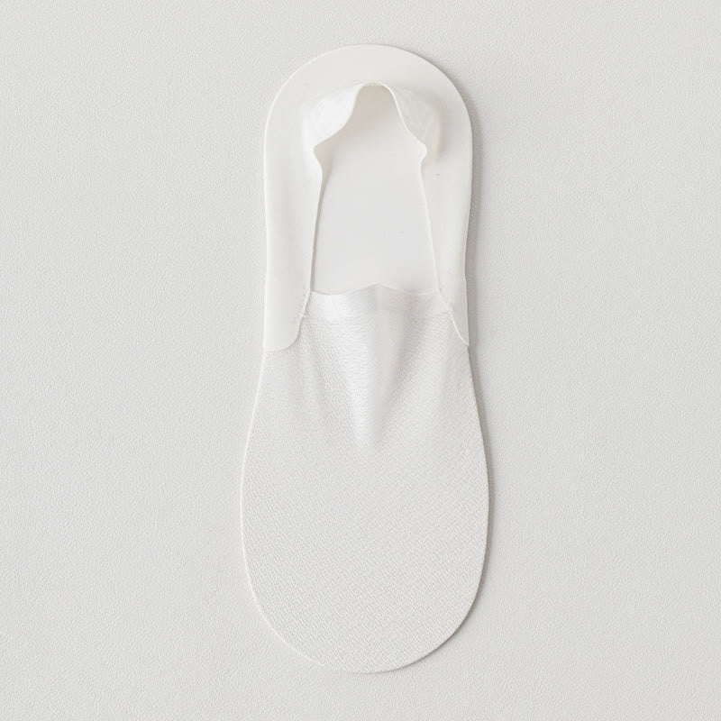 Soft Smooth No Show Socks(7 Pairs) - White - EU39-44(US6-10) - image 13