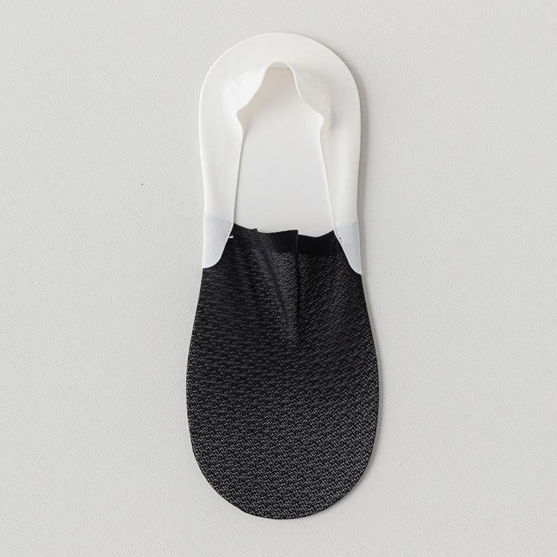 Soft Smooth No Show Socks(7 Pairs) - Black - EU39-44(US6-10) - image 14