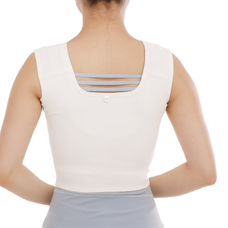 Comfortable Elastic Chest Breast Rib Fixation Brace - image 4