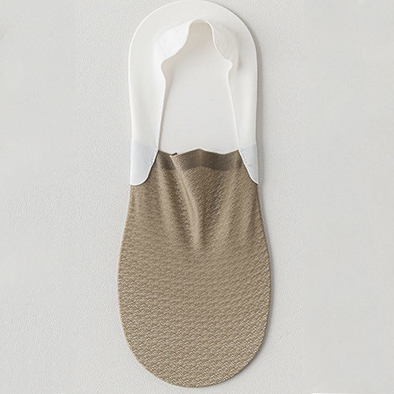 Soft Smooth No Show Socks(7 Pairs) - Coffee - EU39-44(US6-10) - image 16