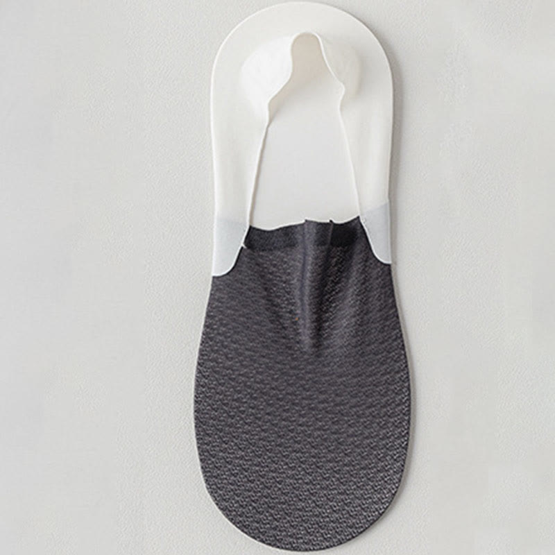 Soft Smooth No Show Socks(7 Pairs) - Dark Grey - EU39-44(US6-10) - image 17