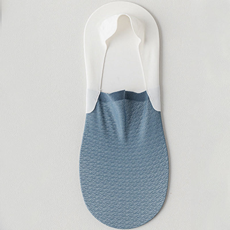 Soft Smooth No Show Socks(7 Pairs) - Blue - EU39-44(US6-10) - image 15