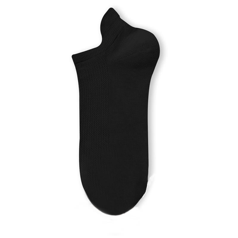 Lightweight Breathable Ankle Socks(5 Pairs) - Black - EU40-45(US7-11) - image 8