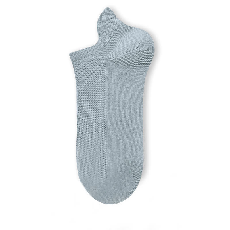 Lightweight Breathable Ankle Socks(5 Pairs) - Light Blue - EU40-45(US7-11) - image 13