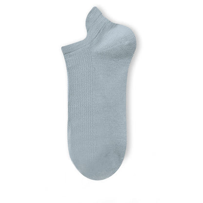 Lightweight Breathable Ankle Socks(5 Pairs) - Light Blue - EU40-45(US7-11) - image 13