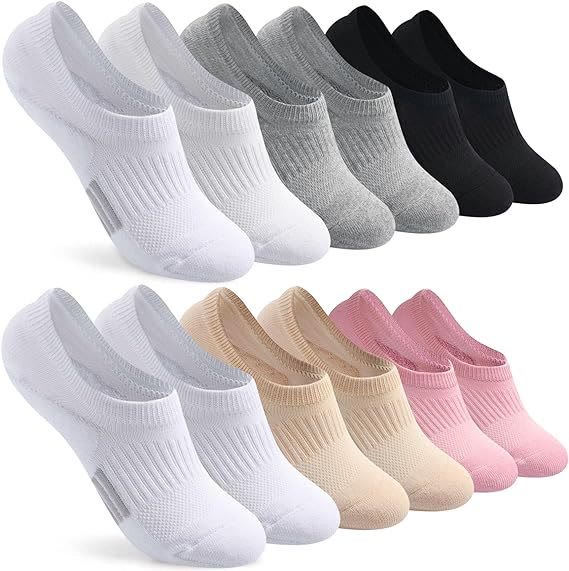 New Combination Pack No Show Socks(6 Pairs)
