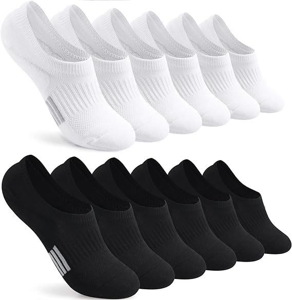 New Combination Pack No Show Socks(6 Pairs)