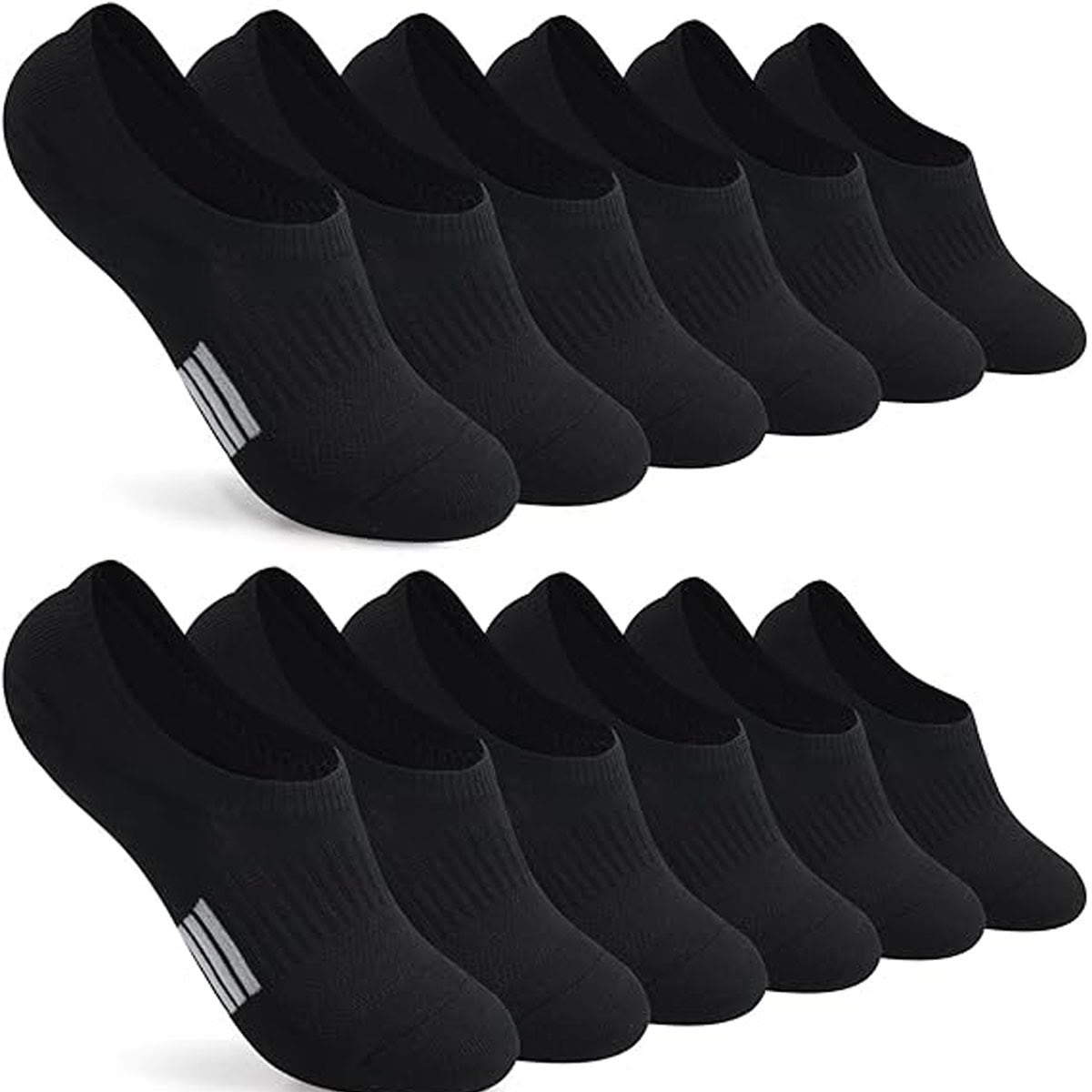 New Combination Pack No Show Socks(6 Pairs)