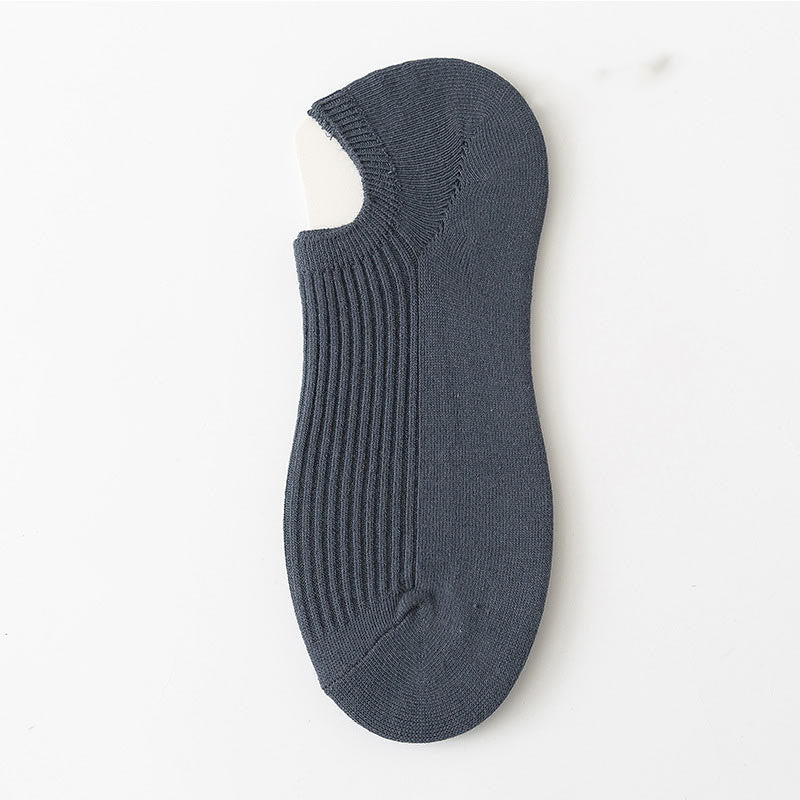 Simple Color Ankle Socks(9 Pairs) - Navy Blue - EU39-44(US6-10) - image 16