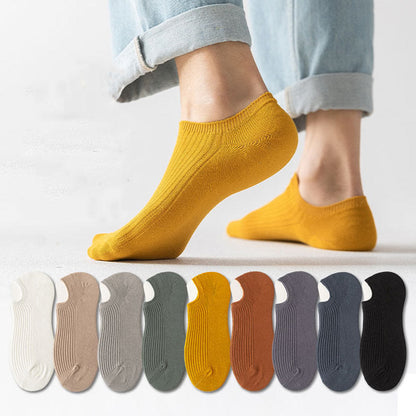 Simple Color Ankle Socks(9 Pairs) - image 0