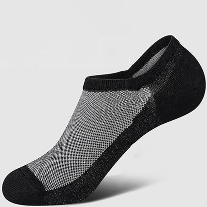 Arch Stable Ankle Socks(8 Pairs) - Black - EU39-45(US6-11) - image 3