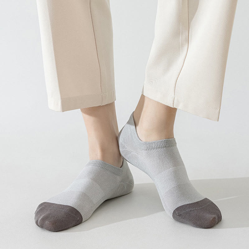 Classic Color Matching Ankle Socks(6 Pairs) - image 9