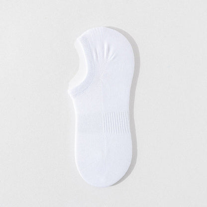 Classic Color Matching Ankle Socks(6 Pairs) - White - EU39-44(US6-10) - image 13