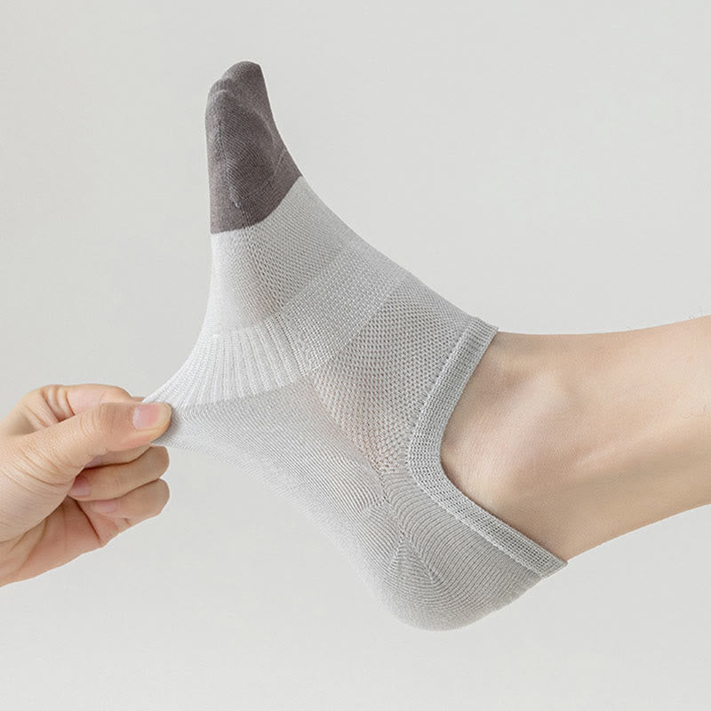 Classic Color Matching Ankle Socks(6 Pairs) - image 8