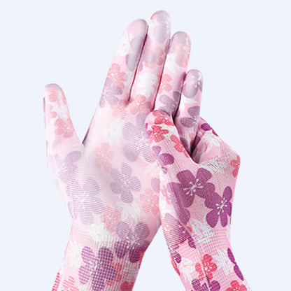 Abrasion-resistant Non-slip Gardening Work Gloves(12 Pairs) - image 3