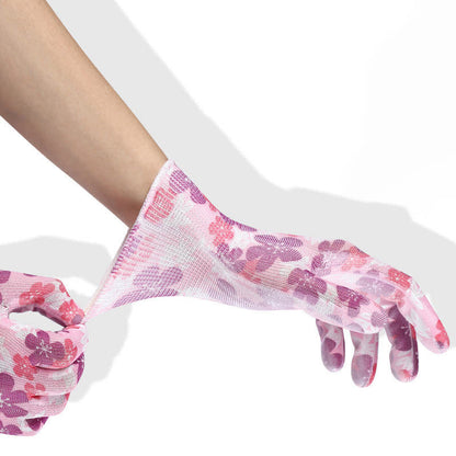 Abrasion-resistant Non-slip Gardening Work Gloves(12 Pairs) - image 3