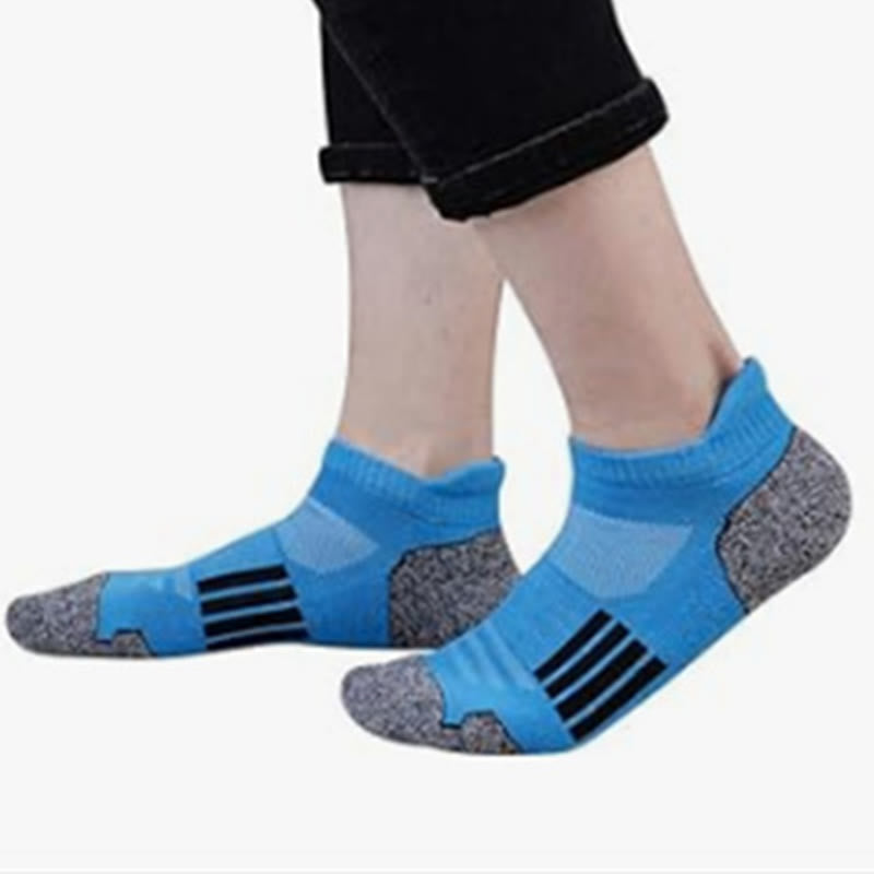 Plus Size Heel Tab Ankle Compression Socks(6 Pairs) - image 3