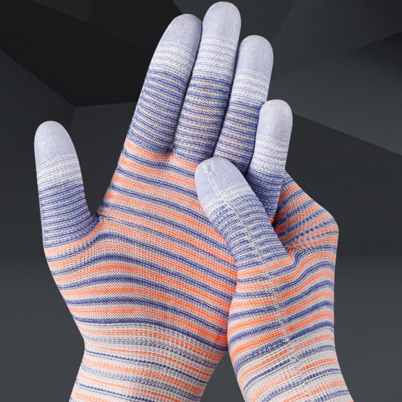 Zebra Print Abrasion Resistant Work Gloves(24 Pairs) - image 3
