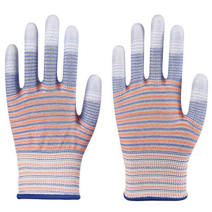 Zebra Print Abrasion Resistant Work Gloves(24 Pairs) - A - One Size - image 9