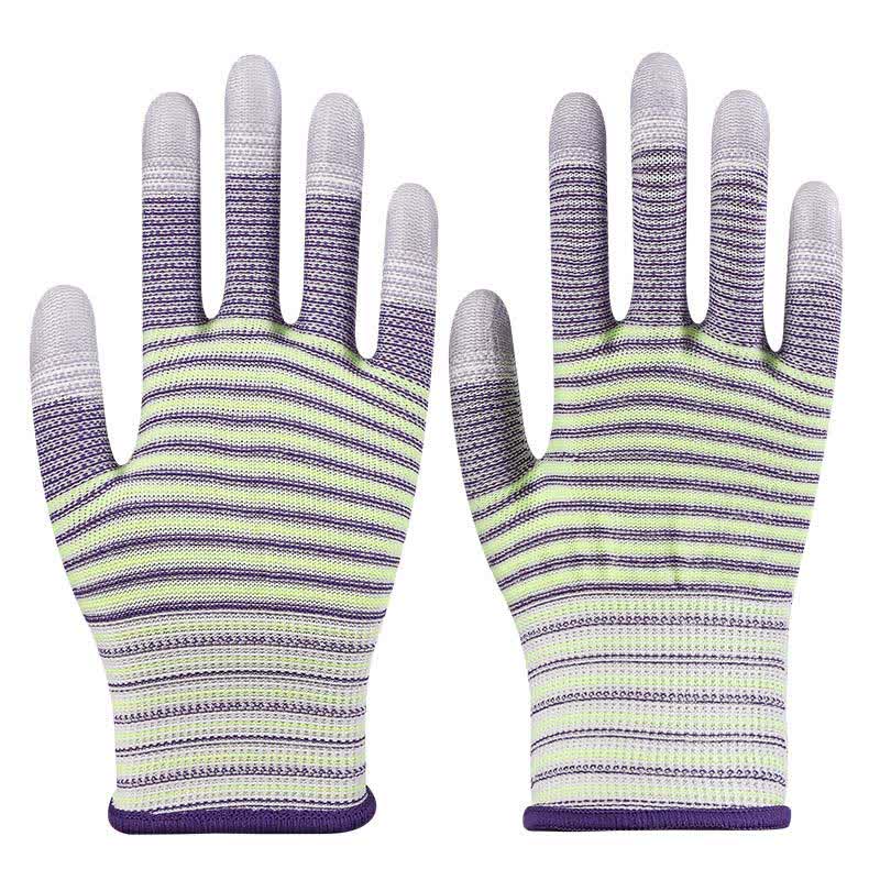 Zebra Print Abrasion Resistant Work Gloves(24 Pairs) - E - One Size - image 13
