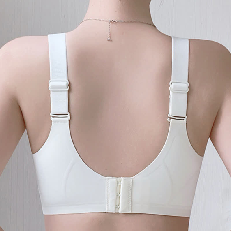 Adjustable Front Closure Wireless Lift Bra - image 14