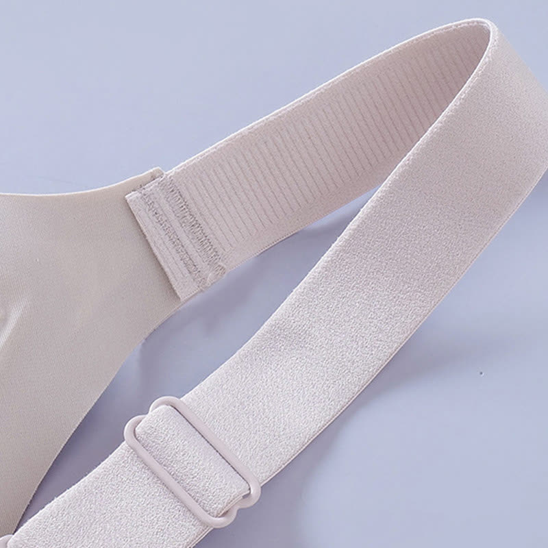 Adjustable Front Closure Wireless Lift Bra - image 12