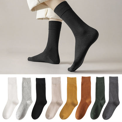 Soft Durable Crew Socks(8 Pairs) - Multicolor - EU35-39(US4.5-8) - image 8