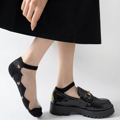 Petal Kissed Ankle Socks(10 Pairs) - image 3