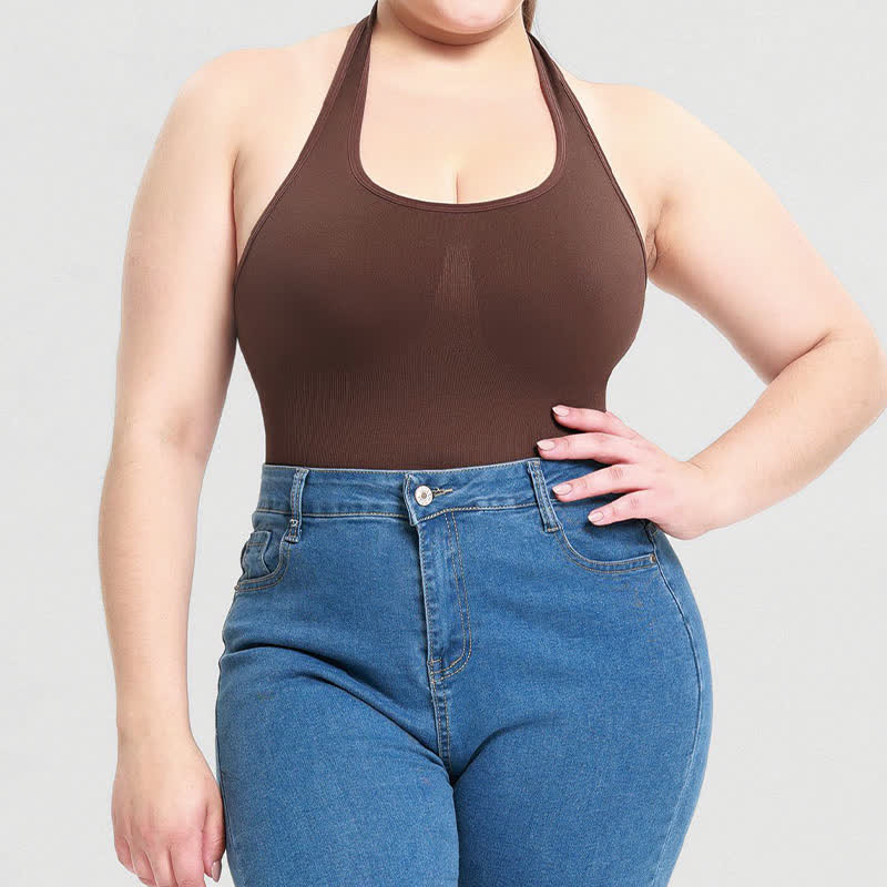 Halter Neck shapewear Bodysuit - image 11