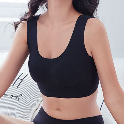 Seamless Wireless Bra with Back Beauty Design - image 19